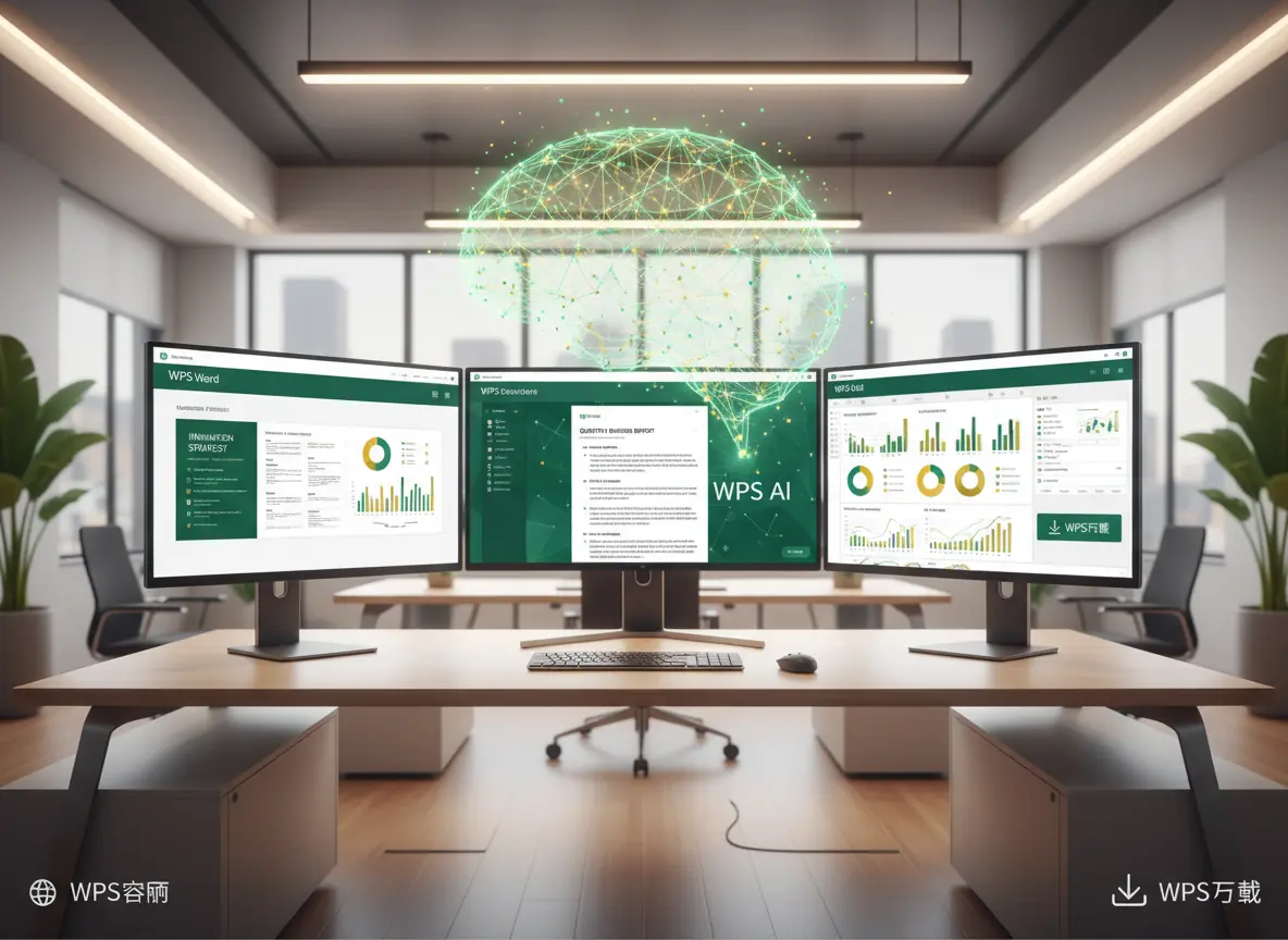 WPS 官网 AI智能办公升级指南 精通Word Excel效率倍增